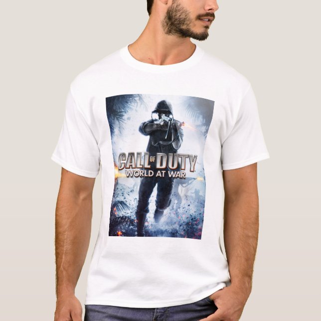 Call of Duty World at War cover  T-Shirt (Front)