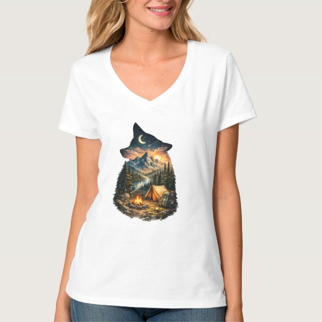 Call of the Wild-Camping Adeventure T-Shirt (Front)