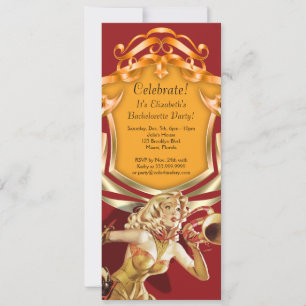 Call Out 4 x 9.25 Inch Party Invitation