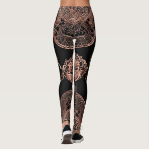 Call Rosegold AI art  Leggings
