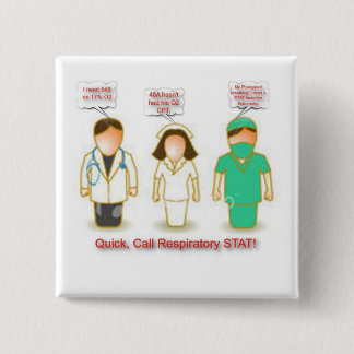 Call RT STAT 15 Cm Square Badge