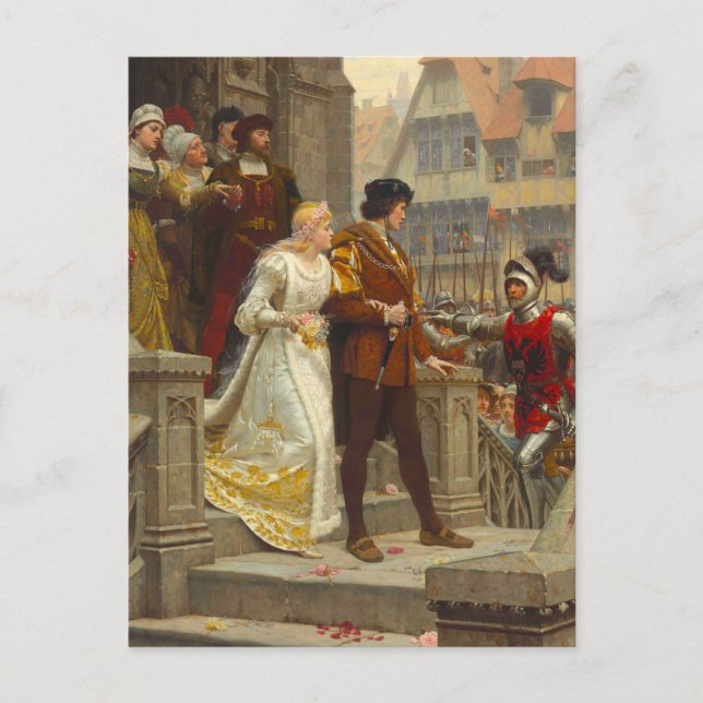 Call To Arms, c. 1888 by Edmund Blair Leighton Postcard (Front)