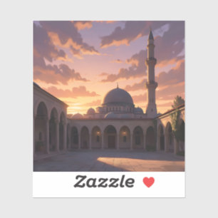 Call To Prayer – Mosque Minaret Art Square