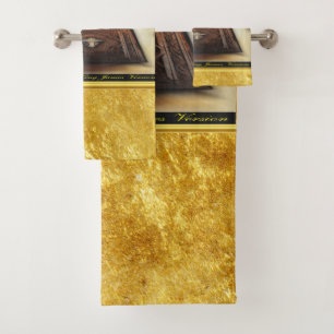 Call unto me, and I will answer thee Jeremiah 33:3 Bath Towel Set