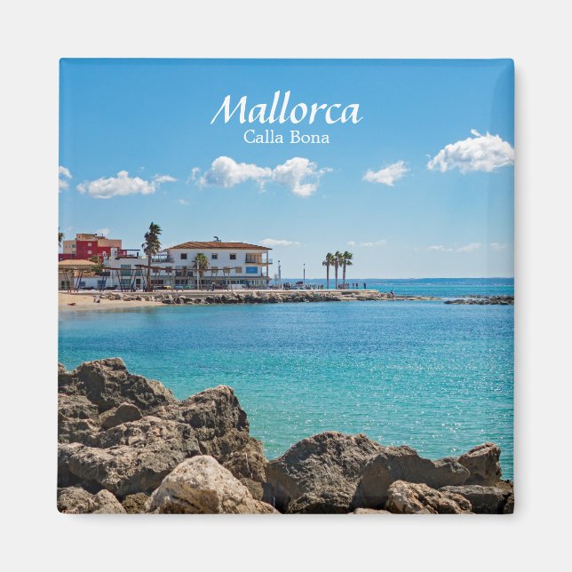 Calla Bona Mallorca Magnet (Front)