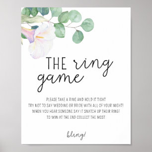 Calla flower - Put a ring on it game poster