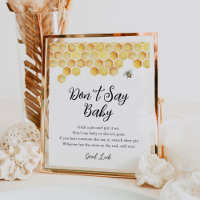 CALLA Honey Bee Don't Say Baby Game Sign