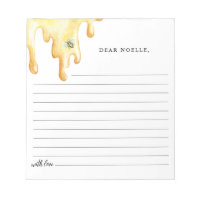 CALLA Honey Bee Time Capsule Baby Shower Card