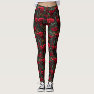 Calla Lilies Floral Her Christmas Gift Athletic W Leggings