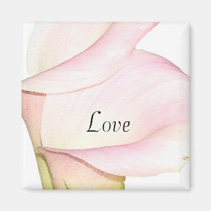 Calla Lilies Love Magnet
