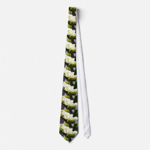 calla lilies necktie