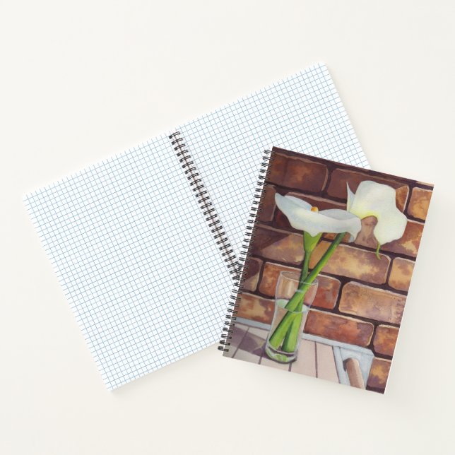 Calla Lilies Notebook (Inside)