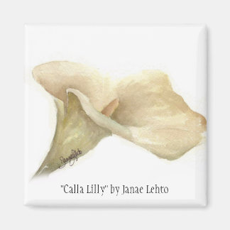 "Calla Lilly" by Janae Lehto Magnet