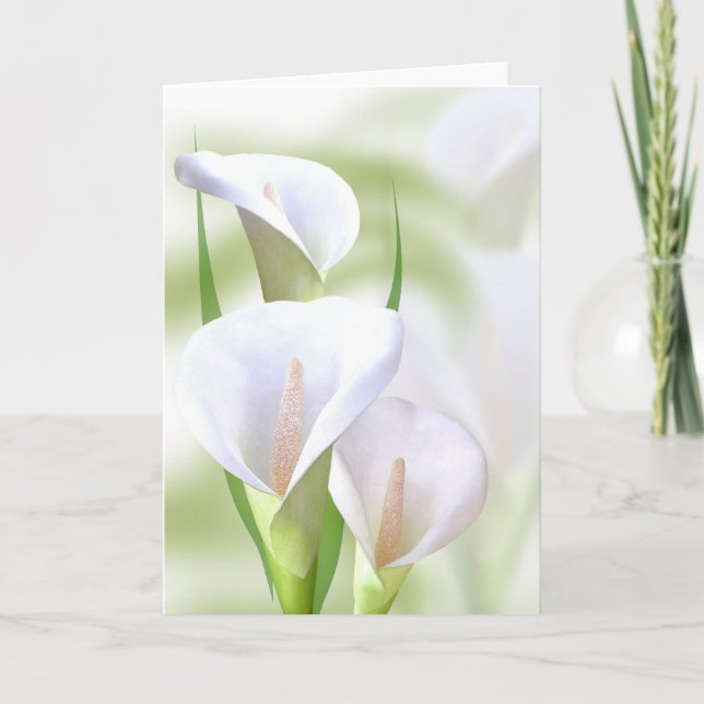 Calla Lilly Card (Front)