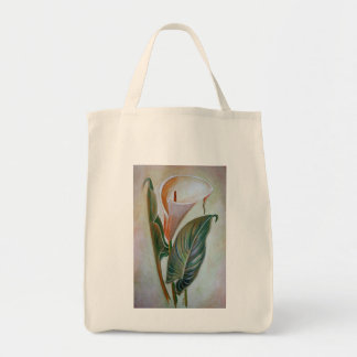 Calla Lily Beautiful Botanical Art Tote Bag