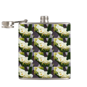 calla lily bouquets flask