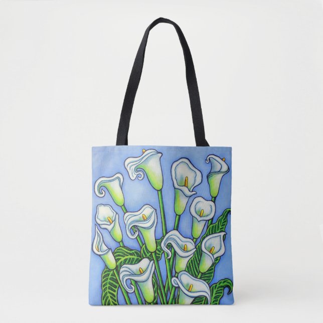 Calla Lily Dreaming Bag by Lisa Lorenz (Front)