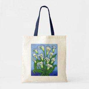 Calla Lily Dreaming Tote Bag by Lisa Lorenz