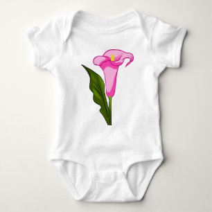 Calla Lily Flower Baby Bodysuit