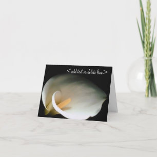 Calla Lily Greeting Card