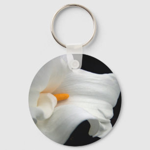 Calla lily key ring
