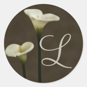 Calla Lily L Envelope Seal