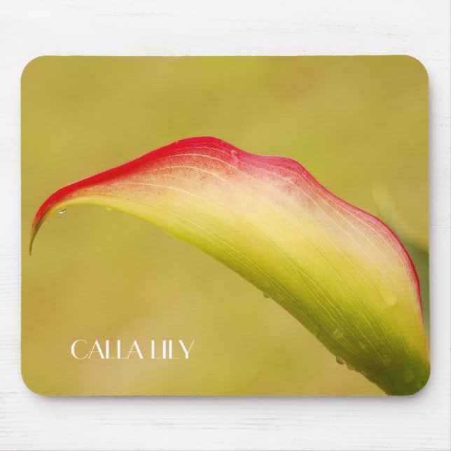 Calla Lily Mousepad (Front)