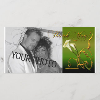 Calla Thank You Card