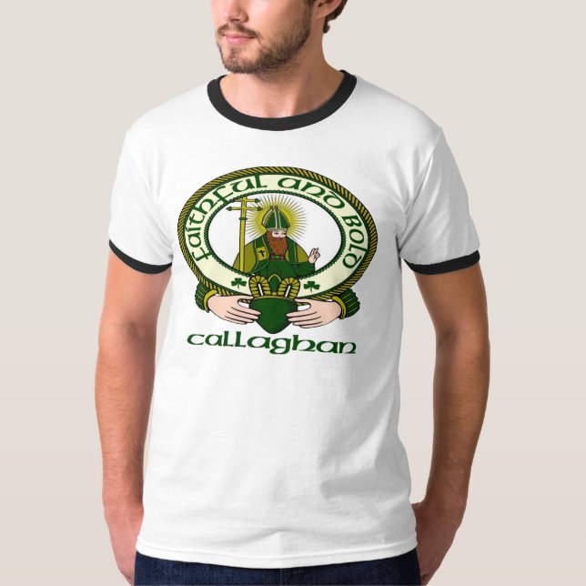 Callaghan Clan Motto T-Shirt (Front)