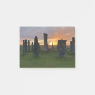 Callanish Standing Stones at Sunrise - Scotland Post-it Notes