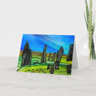 Callanish standing stones    card
