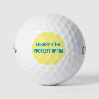 Callaway Lost Ball Series