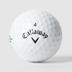 Callaway Supersoft Custom Golf Balls - Add Name