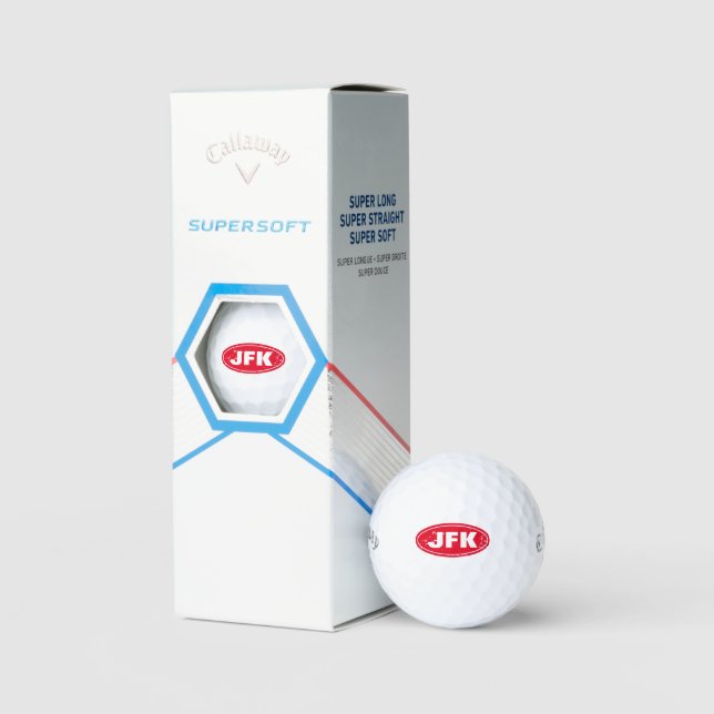 Callaway supersoft golf balls personalised gift (Packaging)
