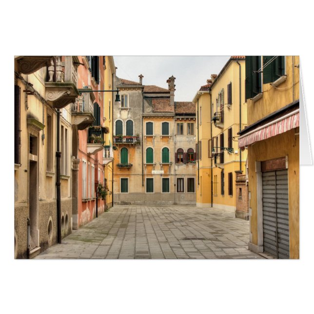 Calle Del Montello, Venice Italy (Front Horizontal)