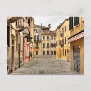 Calle Del Montello, Venice Italy Postcard