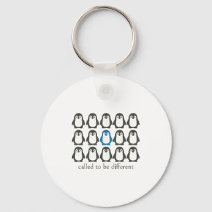Called To Be Different Christian Penguin Faith Ins Key Ring