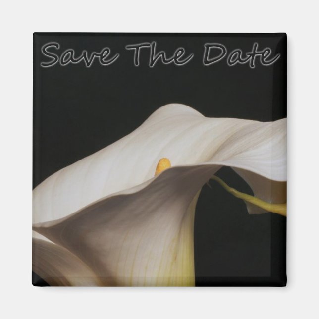 Calli Lillie Save The Date Magnet (Front)