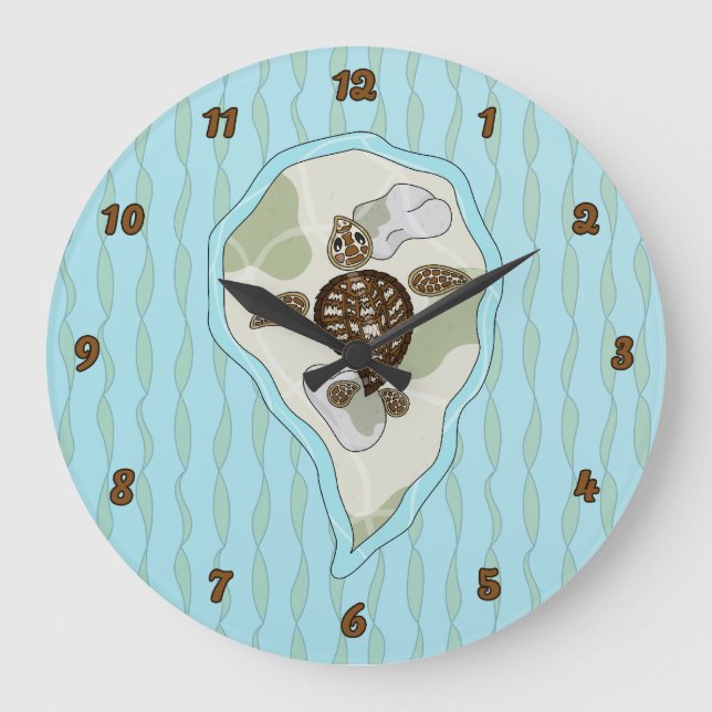 Callie the Sea Turtle Clock (Front)