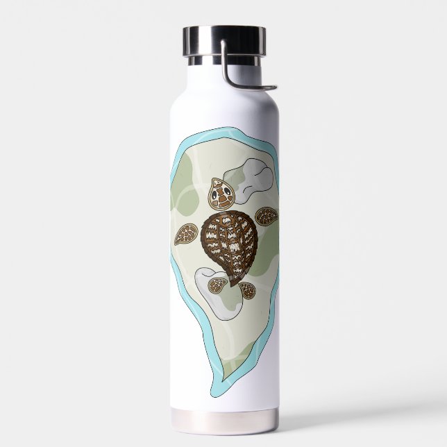 Callie the Sea Turtle Water Bottle (Left)