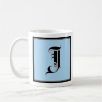 Calligraphic Capital Letter J