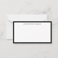 Calligraphic Typed Trendy Classic Simple Design