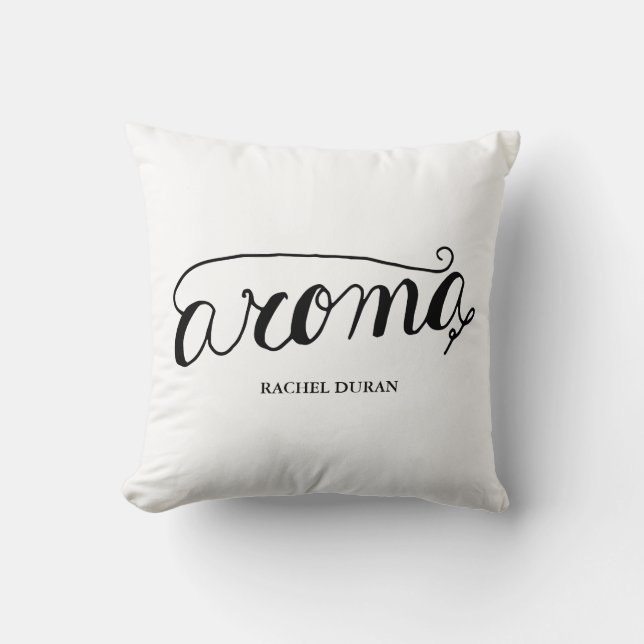 calligraphy aroma pillow (Front)