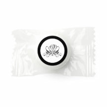 Calligraphy Black Rose Wedding