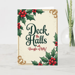 Calligraphy Christmas Card