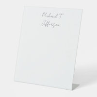 Calligraphy Classical Elegant Plain Simple