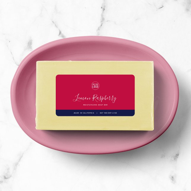 Calligraphy Editable Colours Contrast Product Label (Creator Uploaded)