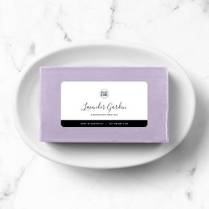 Calligraphy Editable Colours Contrast Product Label