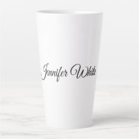 Calligraphy Elegant Black & White Retro