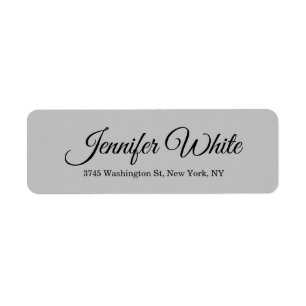 Calligraphy Elegant Bold Retro Grey